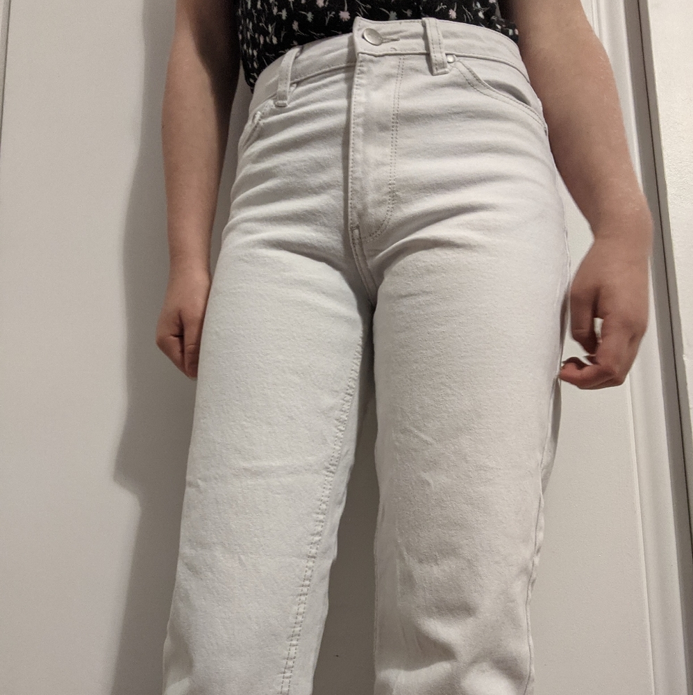 White jeans